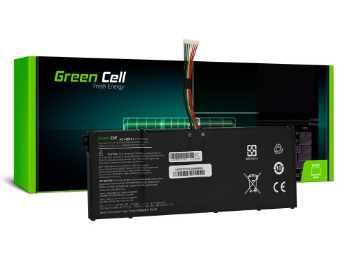 Green Cell Laptop Akku AC14B13J AC14B18J für Acer Aspire 3 A315-23 A315-55G ES1-111M ES1-331 ES1-531 ES1-533 ES1-571