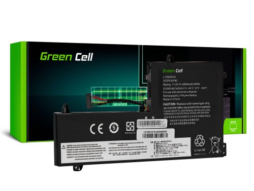 Green Cell Laptop Akku L17C3PG1 L17L3PG1 L17M3PG1 L17M3PG2 L17M3PG3 für Lenovo Legion Y530-15ICH Y540-15IRH