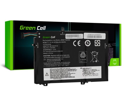 Green Cell Laptop Akku L17C3P52 L17L3P52 L17M3P53 L17M3P54 für Lenovo ThinkPad L480 L490 L580 L590 L14 L15 Gen 1 Gen 2