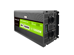 Green Cell PowerInverter LCD 48 V 5000 W/10000 W Čistý sínusový menič s displejom