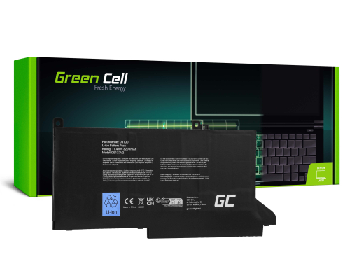 Green Cell akkumulátor DJ1J0 a Dell Latitude 7280 7290 7380 7390 7480 7490