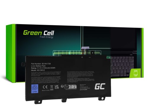 Green Cell Baterie B31N1726 pro Asus TUF Gaming FX504 FX504G FX505 FX505D FX505G A15 FA506 A17 FA706