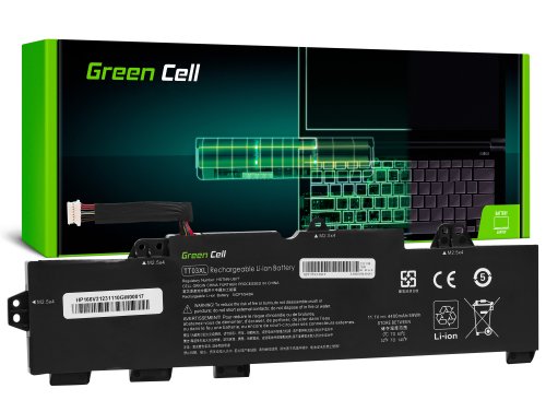 Green Cell Akkumulátor TT03XL a HP EliteBook 755 G5 850 G5, HP ZBook 15u G5 készülékhez