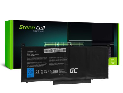 Green Cell Laptop Akku F3YGT für Dell Latitude 7280 7290 7380 7390 7480 7490