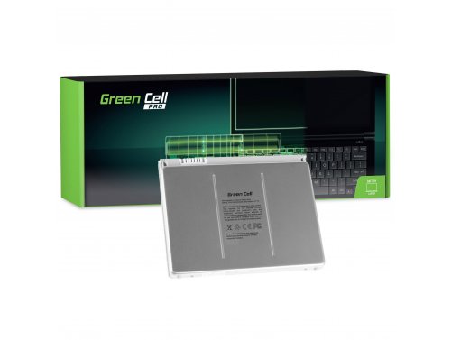 Green Cell PRO“ nešiojamas kompiuteris „Akku A1175“ su „ Apple MacBook Pro 15 A1150 A1226 A1260“ 2006 m. Pradžia 2006 m. Pabaiga