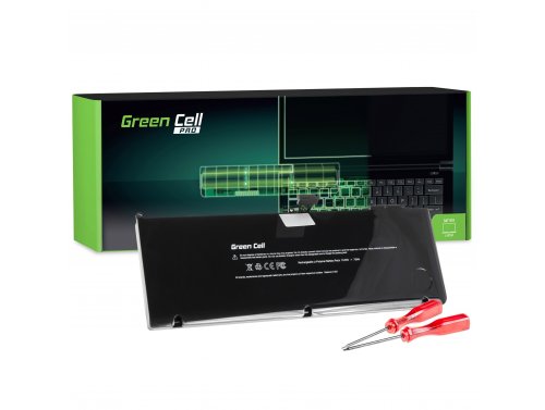 Green Cell PRO“ nešiojamas kompiuteris „Akku A1321“ su „ Apple MacBook Pro 15 A1286“ (2009 m. Vidurys, 2010 m. Vidurys)