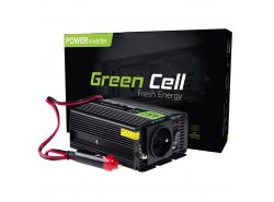 Green Cell ® 150W / 300W feszültségátalakító inverter 12–230 V teljesítményfrekvenciaváltó USB