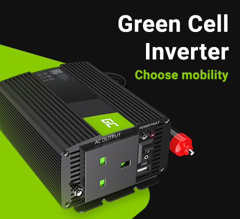 Converter/Inverter 12V-230V 300W Green Cell Modified Wave