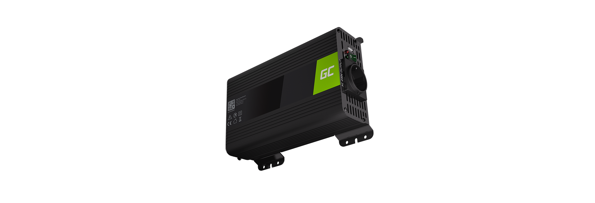 Green Cell Pro Power Inverter 12V to 230V 300W/600W Pure sine