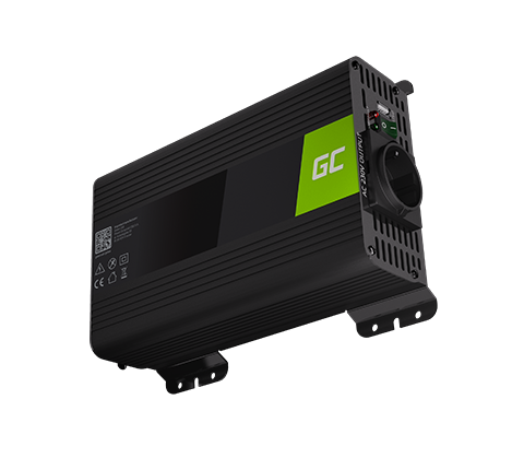Green Cell Pro Power Inverter 12V to 230V 300W/600W Pure sine